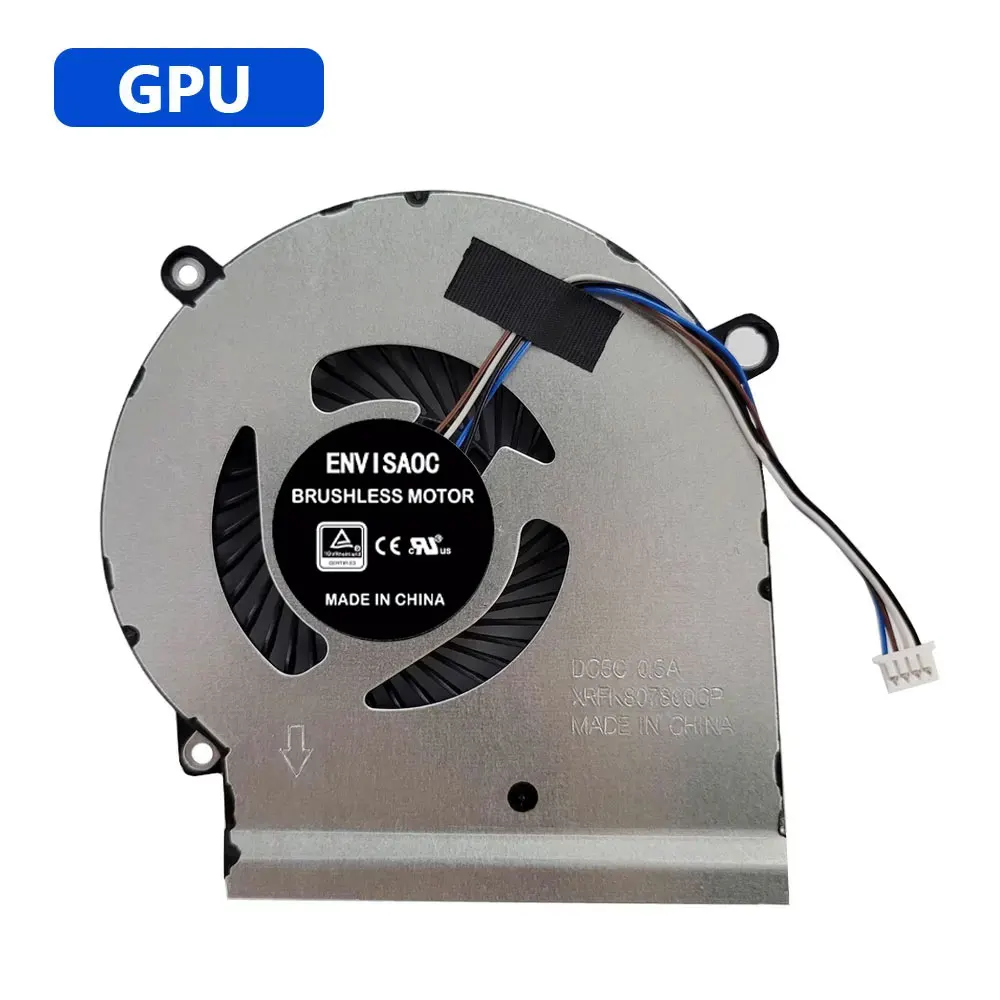 OEM For HP Omen 15 4 Pro 15-DC TPN-Q211 5 Pro Laptop CPU GPU Cooling Fan Heatsink Fans Cooler L30203-001