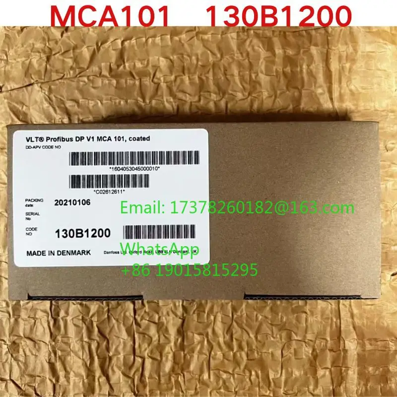 

Совершенно новая инверторная коммуникационная карта MCA101 130B1200