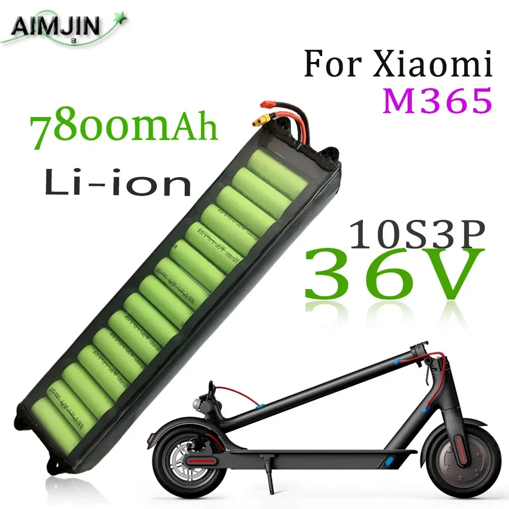 

Scooter Battery For Xiaomi M365 electric bicycle Scooter 36V 7.8Ah 18650 lithium-ion battery pack