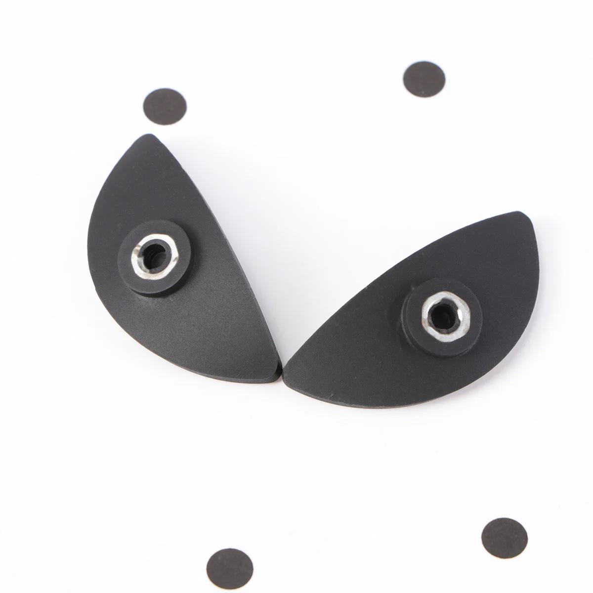 Feuille de Silicone pour ombre à paupières, outil rapide, effet multi-ombre, idéal pour les débutants et les professionnels, tampon de fard à paupières, 6 pièces