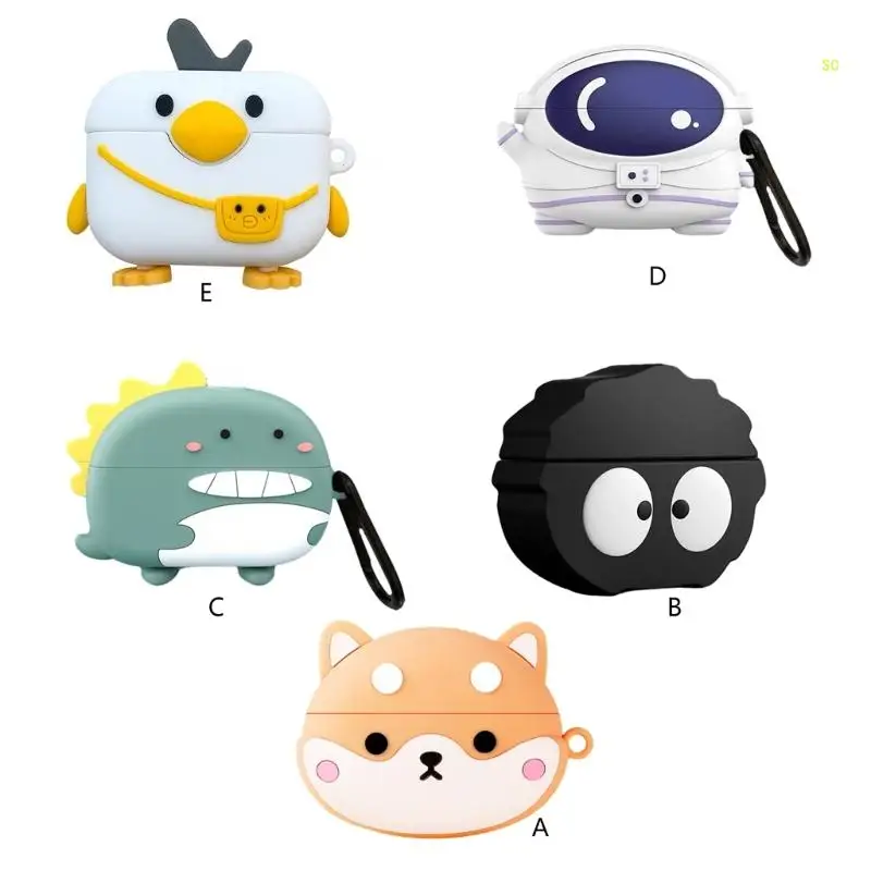 For Realme Buds T300 Headphone Cartoon Dustproof Soft Housing Charging Box Case Dropshipping