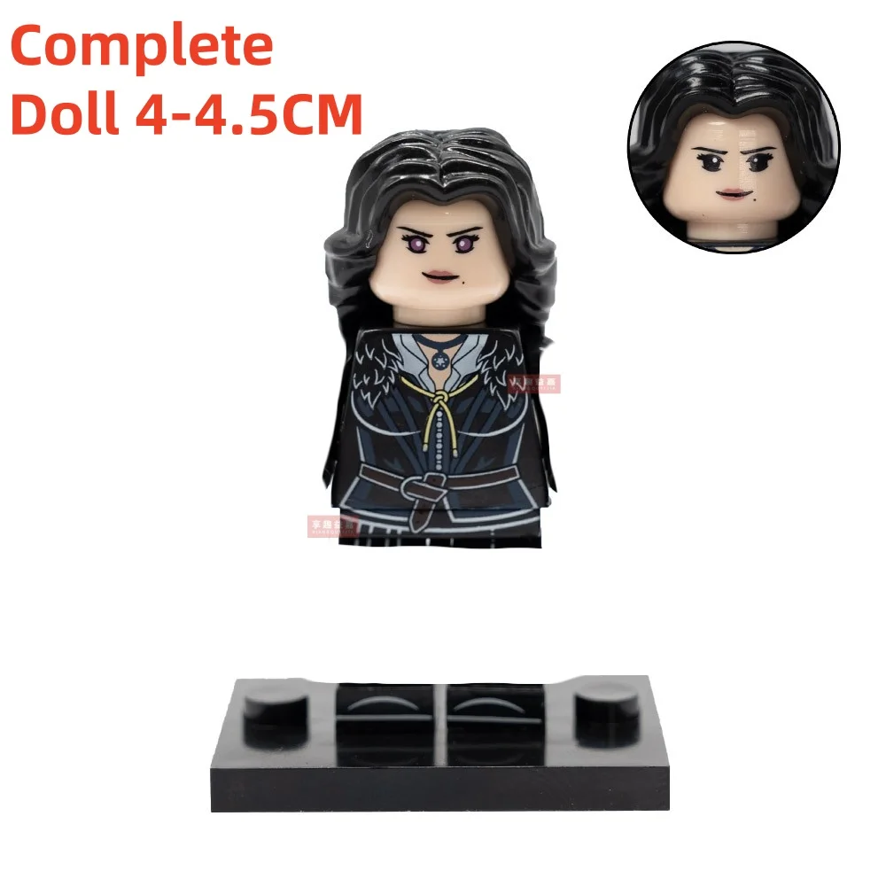 لعبة جديدة God of War Kratos GERALT & CIRI مجموعة ألعاب مجسمة لشخصيات البناء