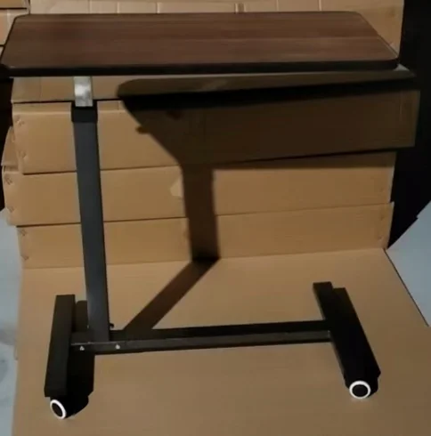 ارتفاع قابل للتعديل طاولة السرير فوق السرير مكتب المتداول للعناية بالمريض #3
