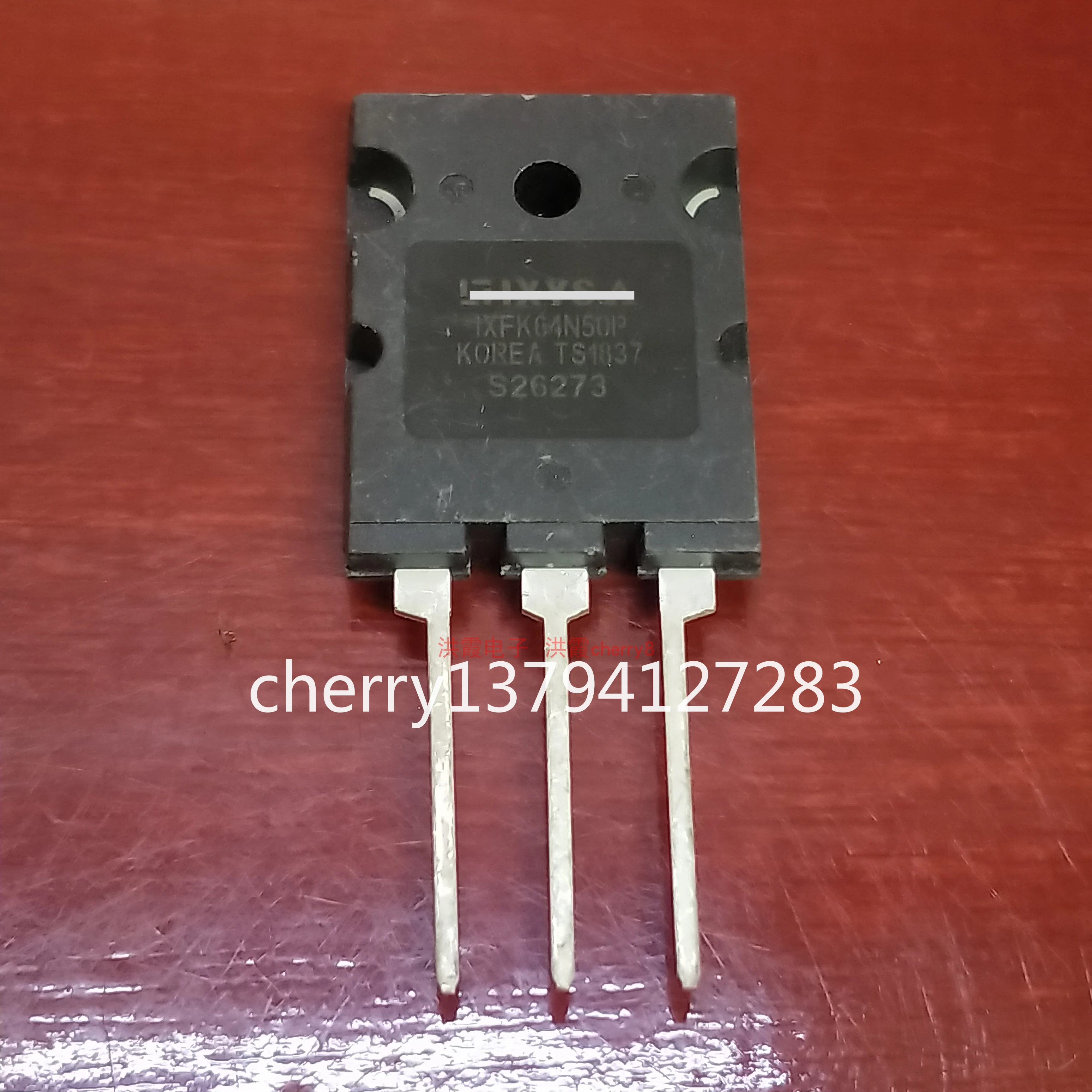 

(1PCS)IXFK64N50P TO-264 500V 64A Electronic Components & Supplies