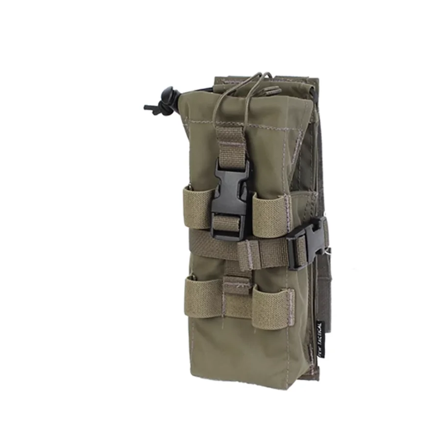 152 Walkie Talkie Bag Tactical Molle Handbag Vest Side Bag 500D