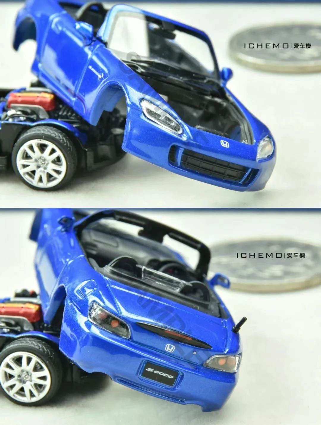 Motorhelix MH 1:64  S2000 limited 999pcs 2024 all in tuning foshan spo edition diecast alloy car model