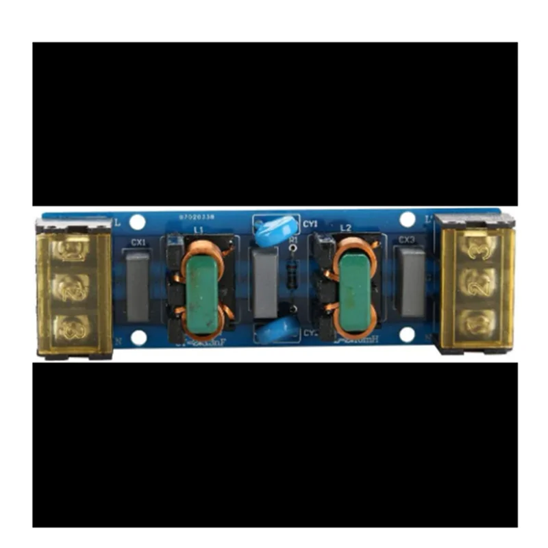 HFES EMI Высокочастотный двухступенчатый фильтр нижних частот для усилителя питания PCB Медный фильтр электрического доступа