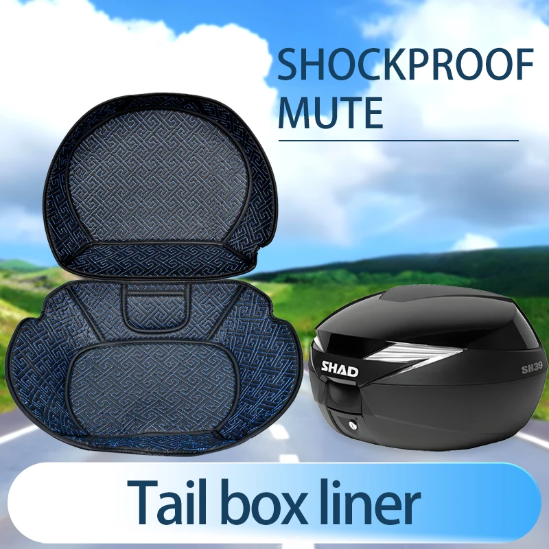 Top Case inner liner for SHAD SH33 29 39 40 45 47 48 50 Compartment cover Luggage Box Lining pad top case motorcycle accessories