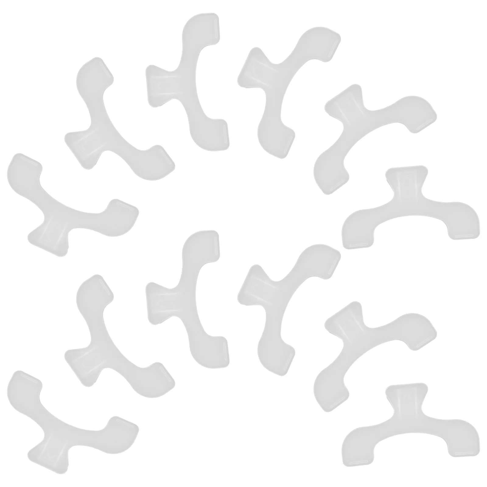 35pcs Transparent Clips Lightweight Page Holders For Reading Music Book Journal Notebook Book Opener Holder Clips For School