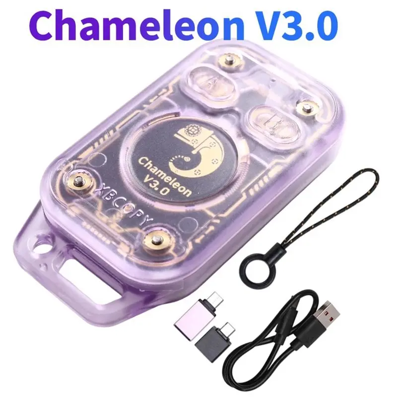 BAAE Chameleon V3.0 Smart Chip Reader RFID Smart Card Emulator 125Khz 13.56Mhz ID IC NFC Reader Writer Card Tag Copyer