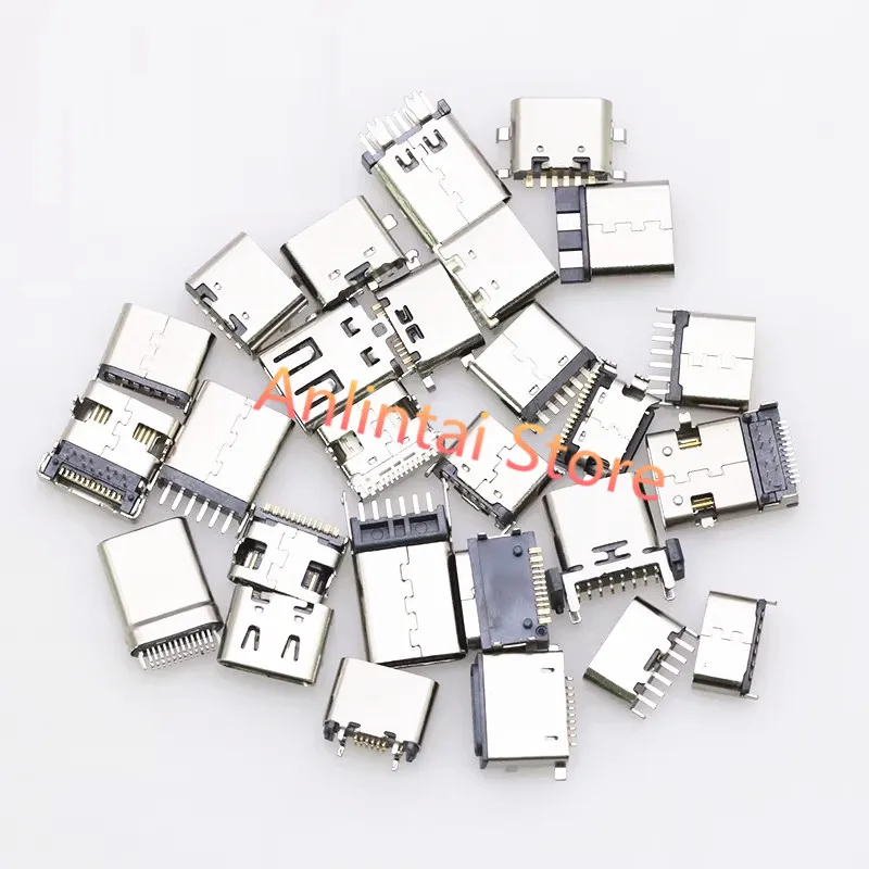 10PCS  USB4140-GF-0170-C USB4140-GF-0230-C USB4160-03-0170-C USB4175-GF-0160-C USB4175-GF-0230-C USB 2.0 USB  3.0 Type-C USB