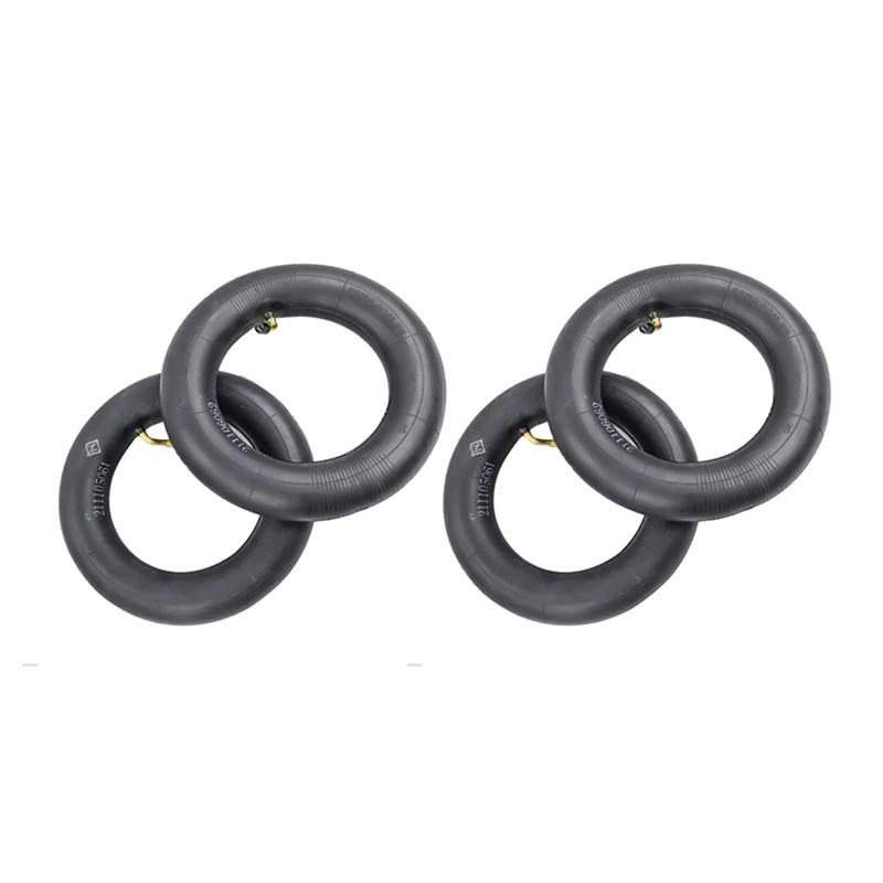 

4Pcs Inner Tube Universal 10X2.5/10X2.75 Tube Innertube With Bent Valve 45 Degree Valve For 10 Inch Electric Scooter