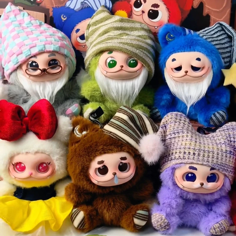 

2025 Hot Gismow Little Silly Bag Alliance Series Dwarf Trendy Plush Blind Box Doll Doll Bag Hanging Ornaments Girls Holiday Gift