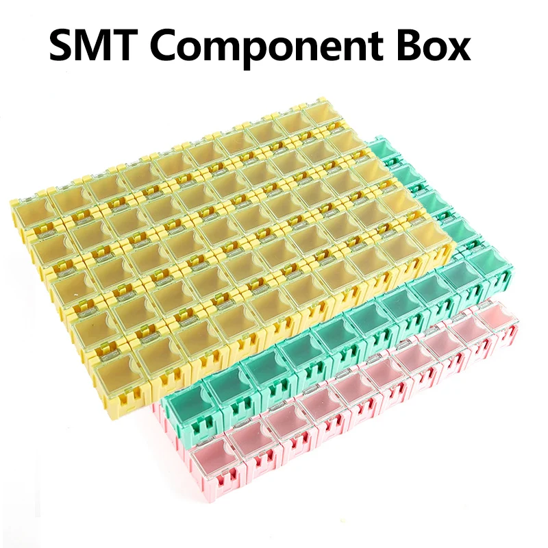 Electronic Component Storage Box/SMD SMT Electronic Component Container Mini Storage Boxes Kit