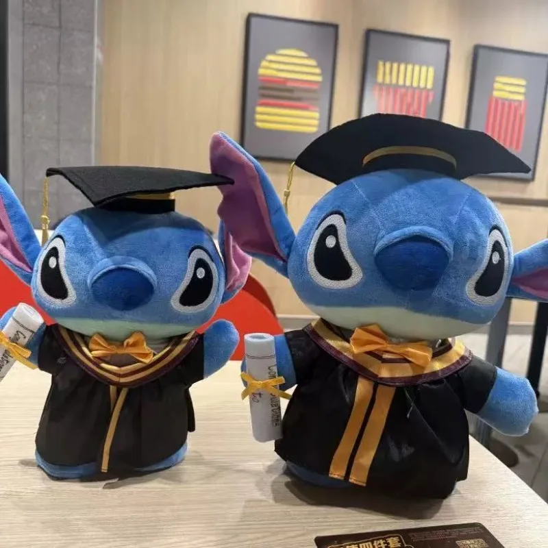 

Disney Stitch Plush Toy Original Anime Figures Lilo & Stitch Cute Stuffed Toys Movie Peripherals Soft Ornaments Gift