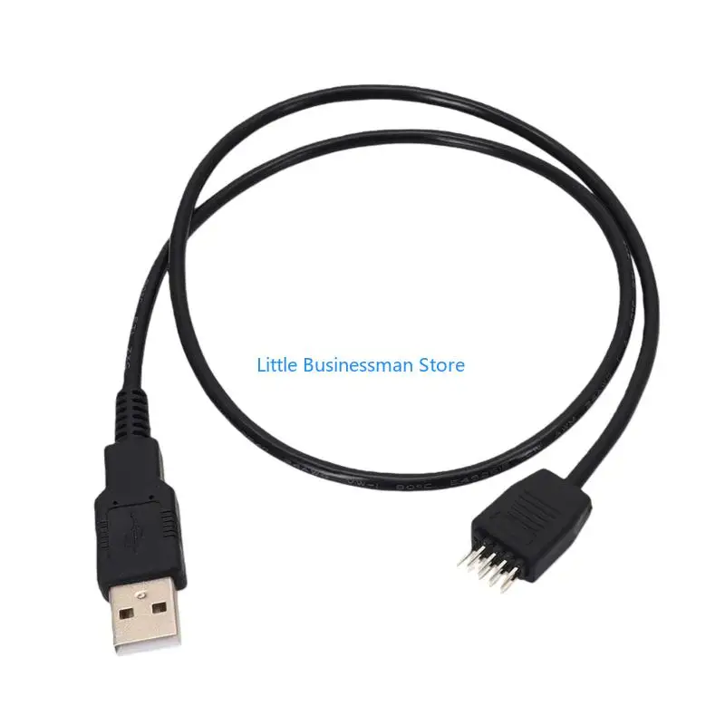 Durability PVC USB A Male To USB2.0 9Pin Female Connector For Desktop Assembly M76A