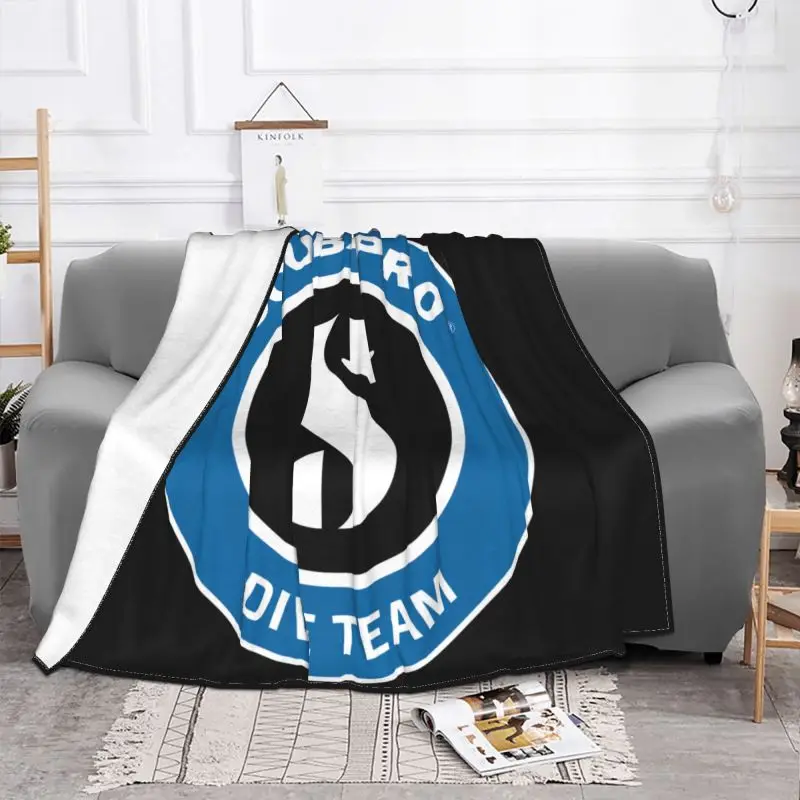 Scubapro Men\'S Diver Blanket Casual For Bed Four Seasons Bedding Supply Home Decotation