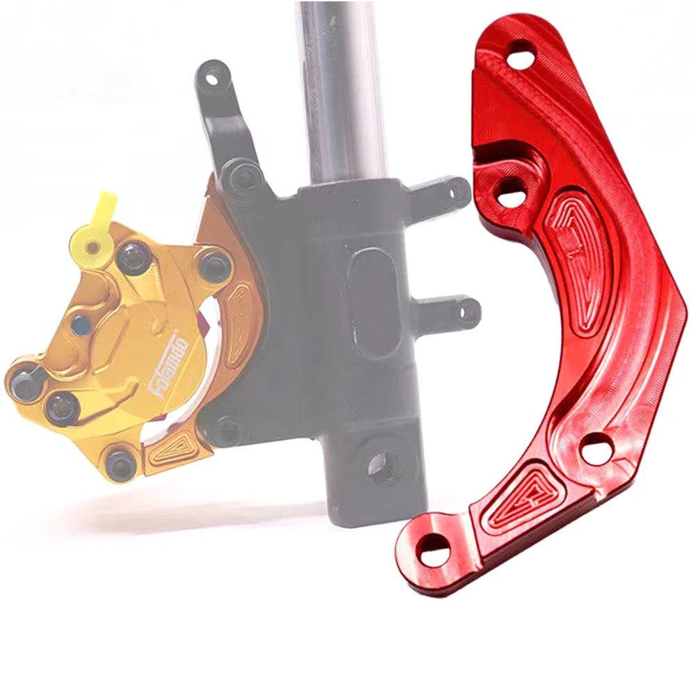 Motorcycle 95mm/84mm Brake Caliper Bracket Adapter For Front Shock 220mm Brake Disc Fit For Honda Msx125 Monkey M3 M5 M6 Z6