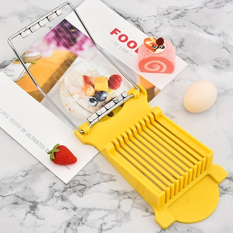 Luncheon Meat Egg Cutter Stainless Steel Multi Function Food Banana Cheese Strawberry Slicer Kitchen Gadget