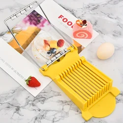 Luncheon Meat Egg Cutter Stainless Steel Multi Function Food Banana Cheese Strawberry Slicer Kitchen Gadget