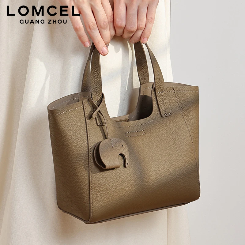 LOMCEL 247 Spring/Summer Lazy Style Large Capacity Tote Bag for Women - New Style, Versatile, Suitable for Daily Commuting and C