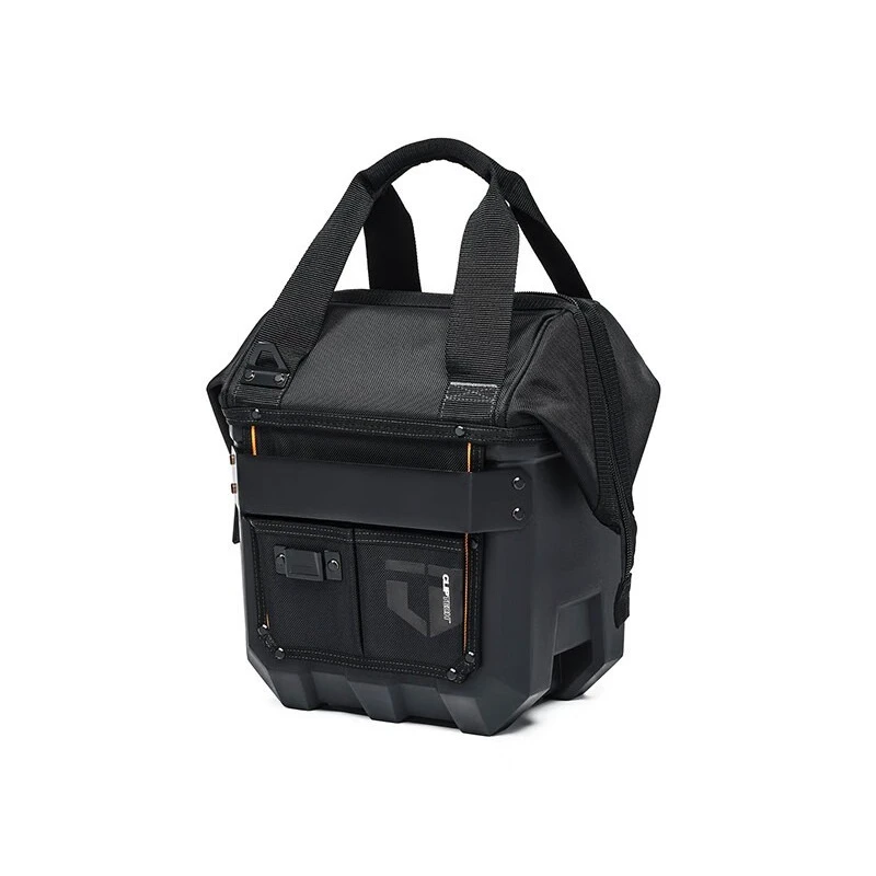 

Tool quick hanging bag, big mouth waterproof hard bottom tool kit