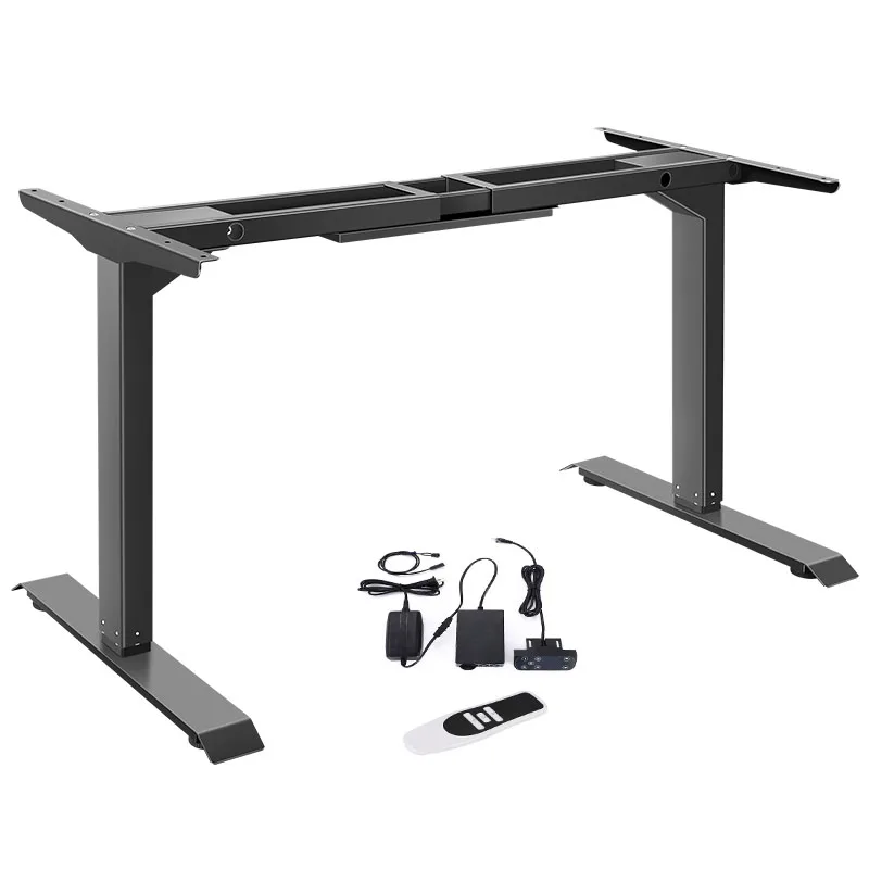 Electric Stand Up Desk Lifting Frame Height Adjustable Electric Lifting Table Intelligent with Drawer and Memory Smart Keyboard