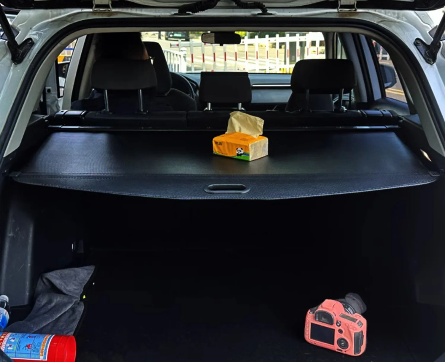 

Car Accessories Rear Trunk Security Shade Retractable Cargo Cover 1Set for Mazda EZ-60 2025