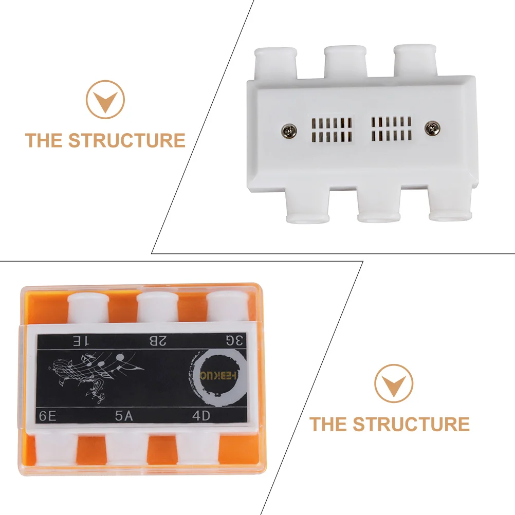 

Plastic Guitar Tuner Durable Simple Practical Craftsmanship Multi Function Folk Acoustic Instrument Tool Musical Accessories