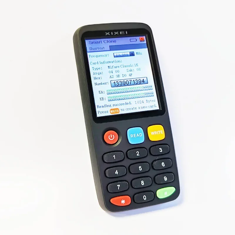 

USB Icopy Smart Card Writer IC/ID Duplicator Rfid Tag Copier Reader Writer