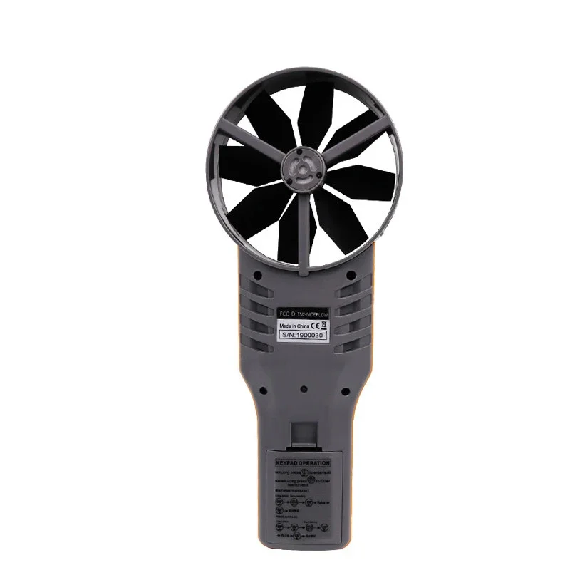 AZ89161 Bluetooth 4.0 anemometer measures wind speed, volume, temperature, wind speed range 0.20~30.00 m/s