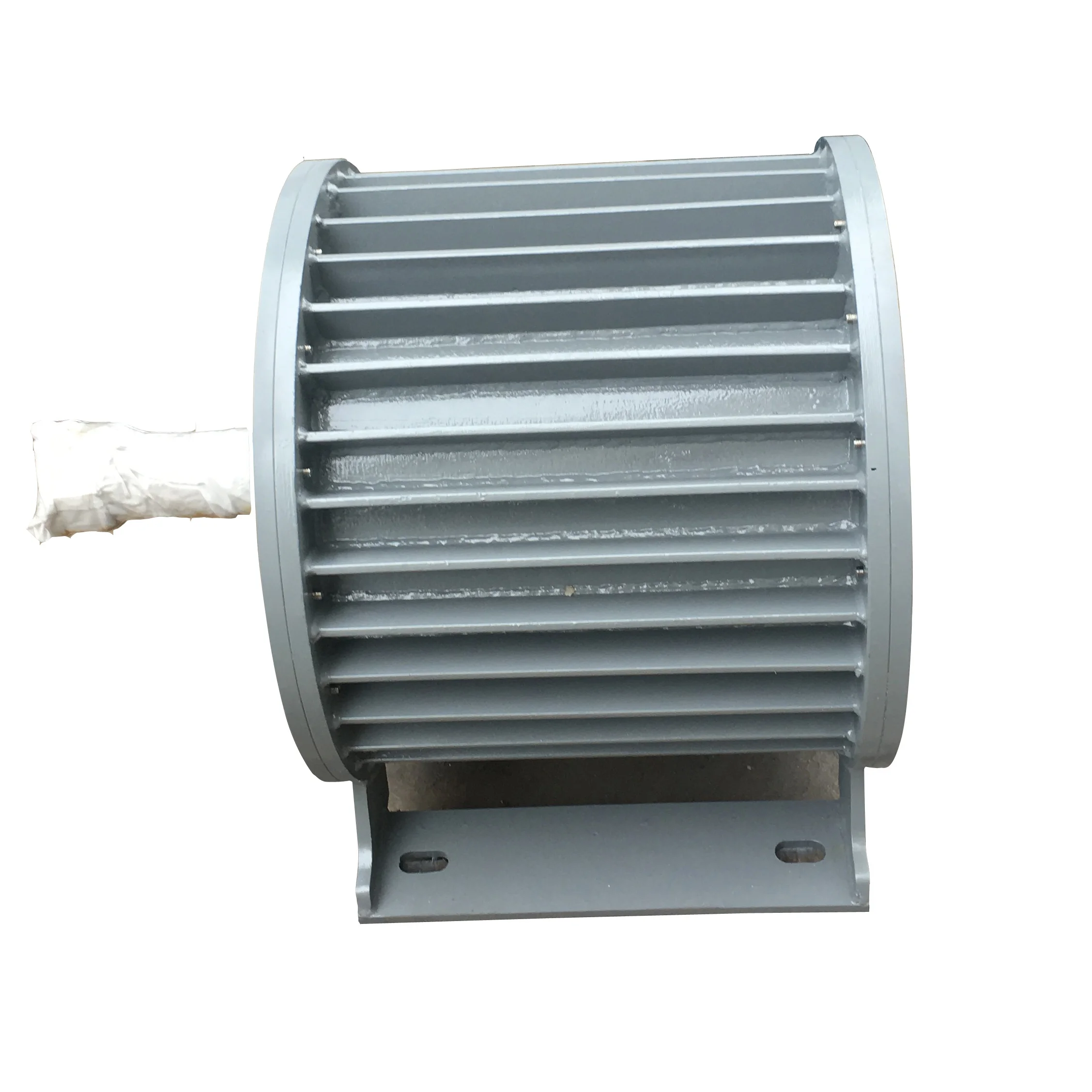 Aluminum Alloy Shell 5KW 400RPM Permanent Magnet Generator 60HZ AC 220V PMG With NdFeB52 Magnetic Iron