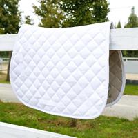 Saddle Pad Dressage Pad Soft Protector Portable Comfortable Sweat Mat Horse Riding Cushion for Equestrian Riding Jumping Show