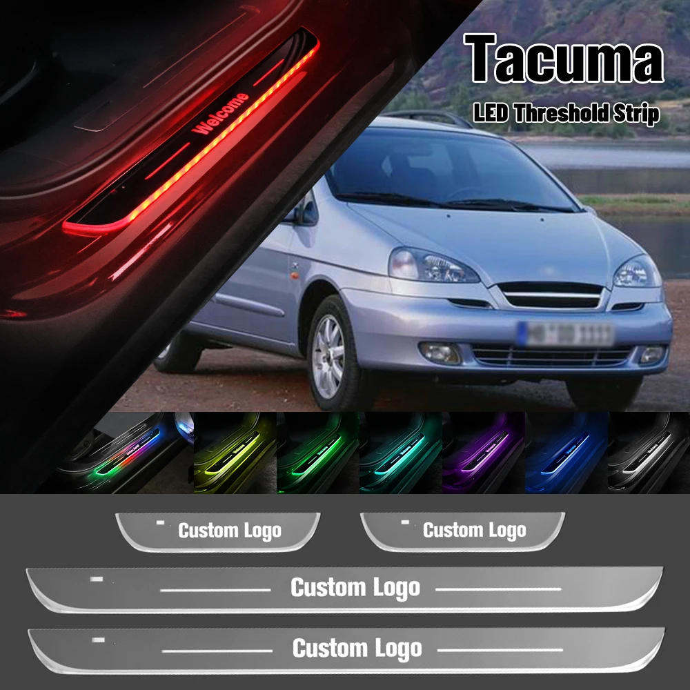 

Для Chevrolet Tacuma 2005-2008, автомобильная фотосессия, индивидуальный логотип, фотосессия 2006, 2007, приветственный порог, аксессуары