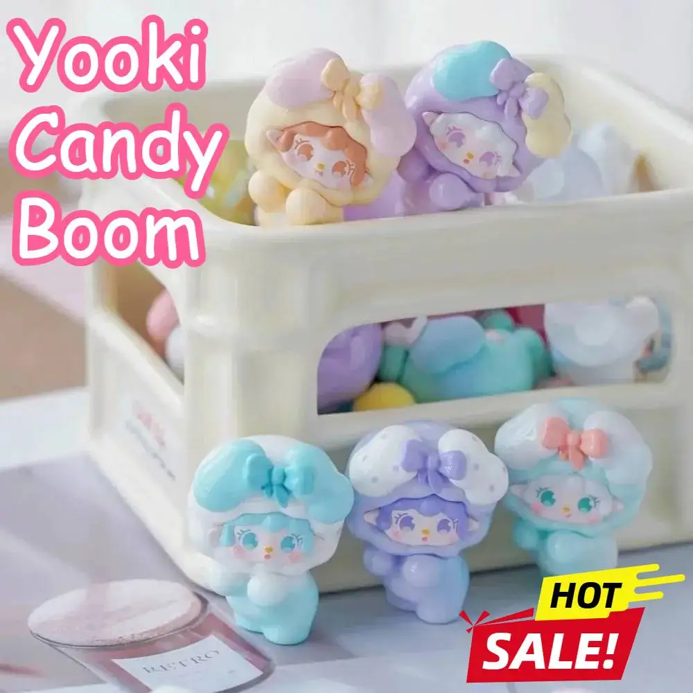 

Yooki Candy Boom Series Miniature Model Blind Bag Cute Toy Tabletop Room Backpack Decoration Ornament Collection Mystery Gift