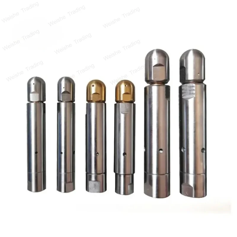 

Насадка для очистки труб Banshee с ультравысоким давлением 1500 бар, самовращающаяся насадка для очистки труб котлов и теплообменников.