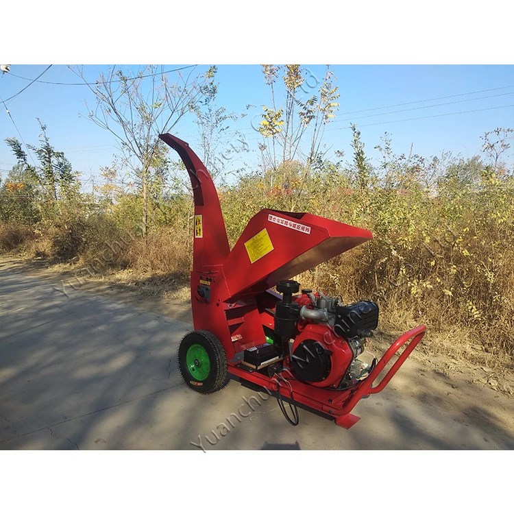 Small branch shredder garden wood shredding equipment