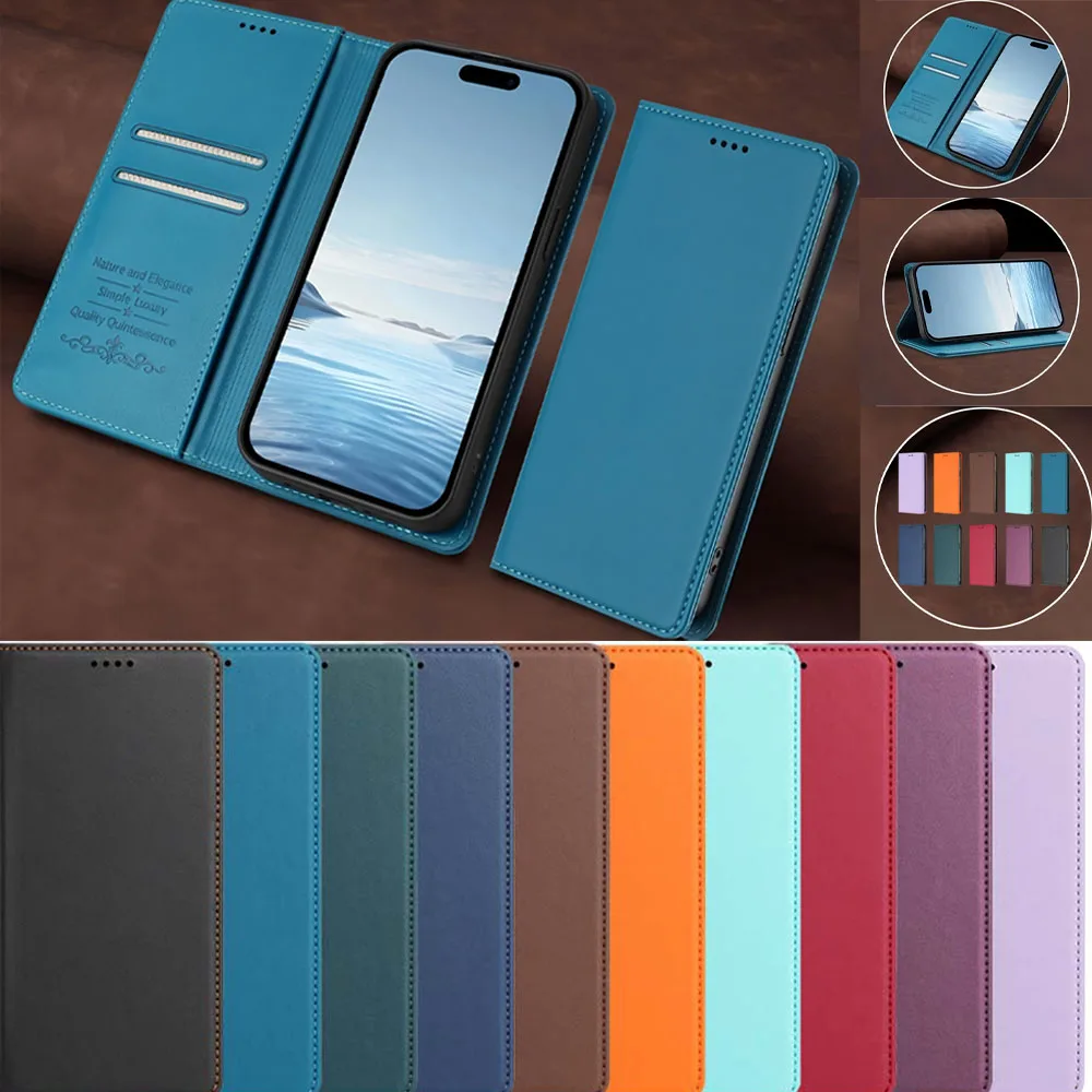 Leather Flip Wallet…