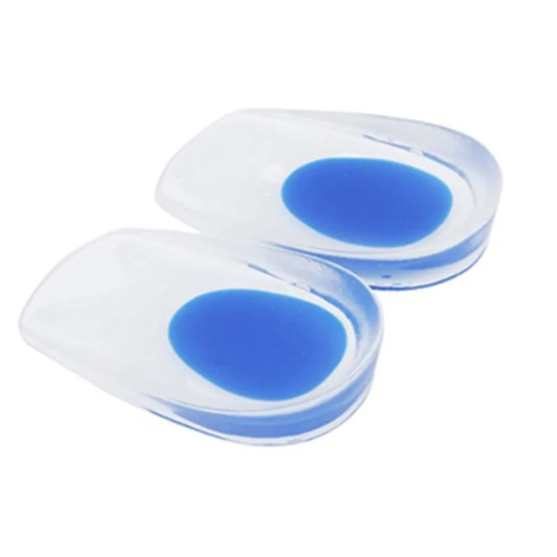 Silicone Gel Insoles Heel Cushion for Feet Soles Relieve Foot Pain Protectors Spur Support Shoes Pad Feet Care Inserts Massager