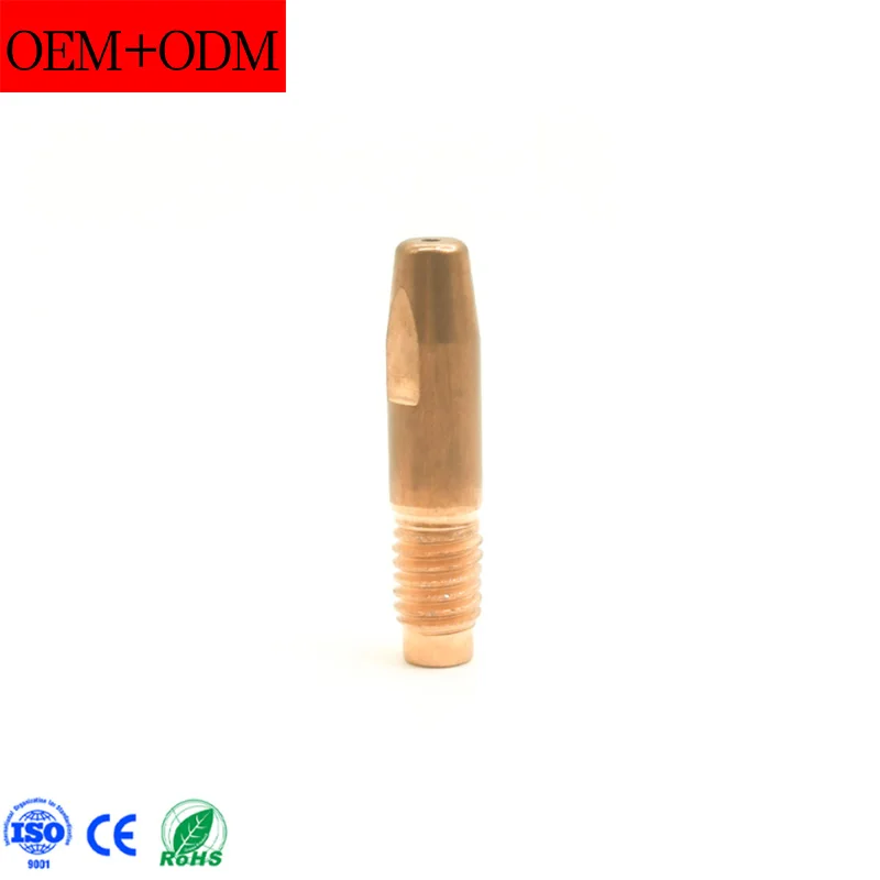 

10pcHigh Quality M8x35x1.0mm China Manufacturer 42.0001.2912 CuCrZr Contact Tip FNSRobacta280 AL3000 AW4000 MIG Welding Torch