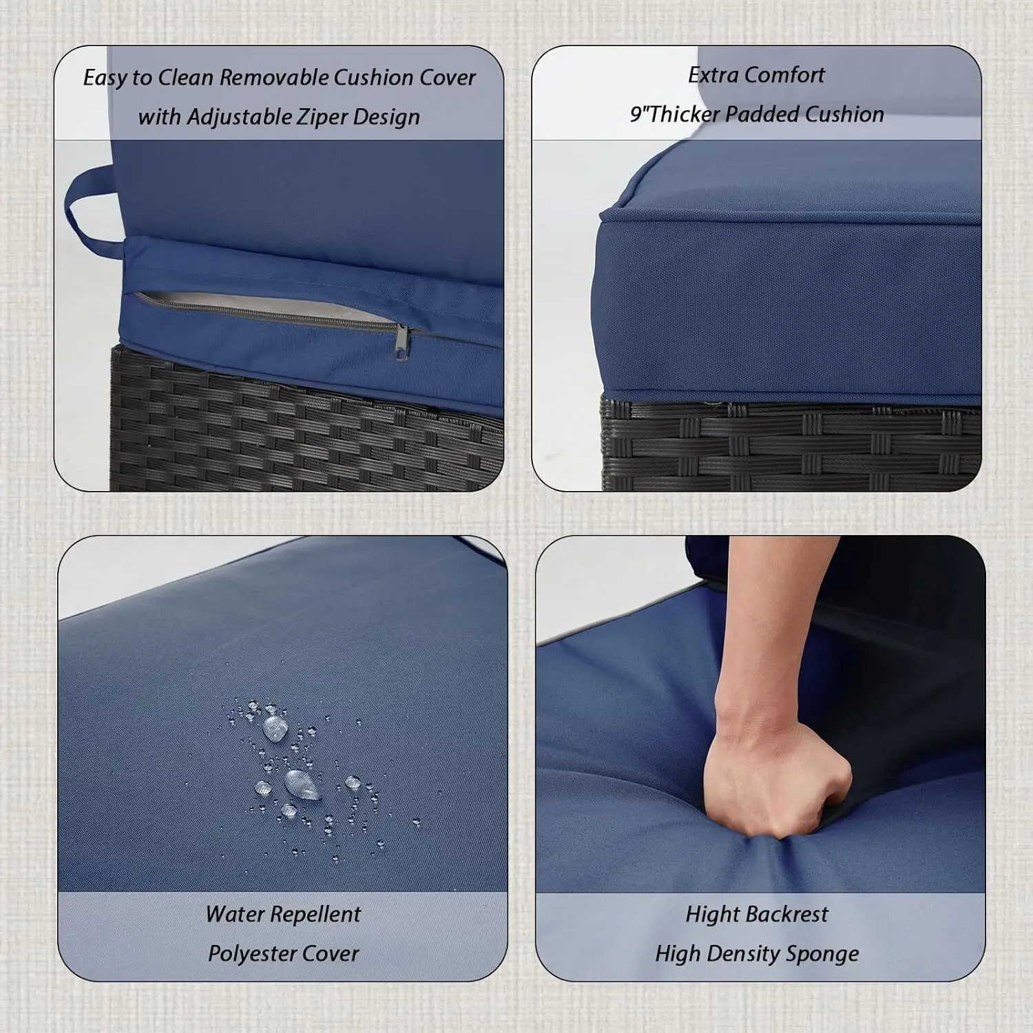 Patio Furniture Set Outdoor 5