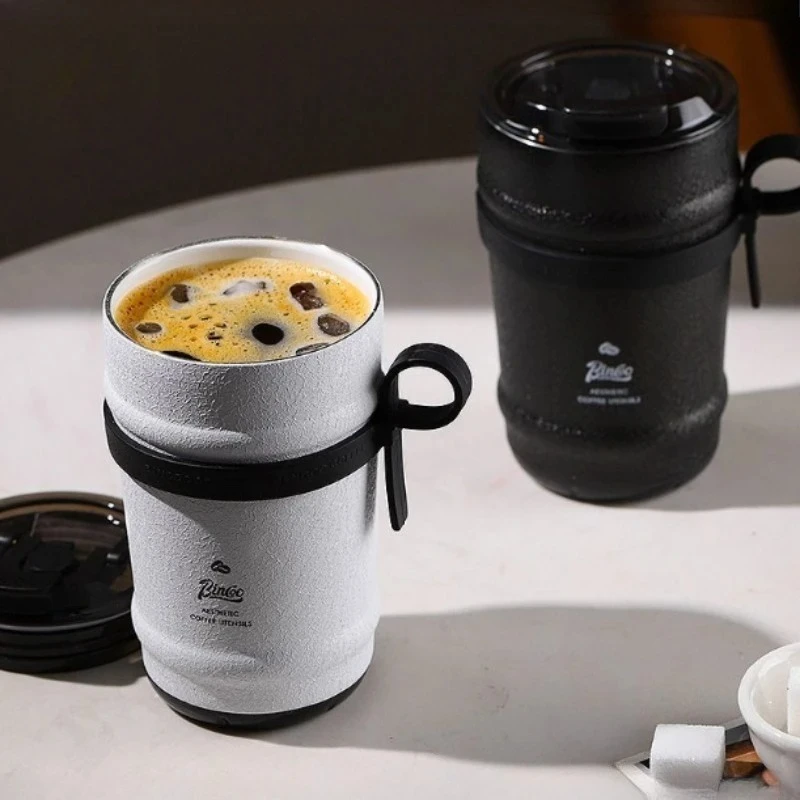 New  Bincoo Stainless Steel Coffee Mug Portable Tumbler Vacuum Flasks Car Thermal Cup Keeps Cold Heat Travel Insulated Cup