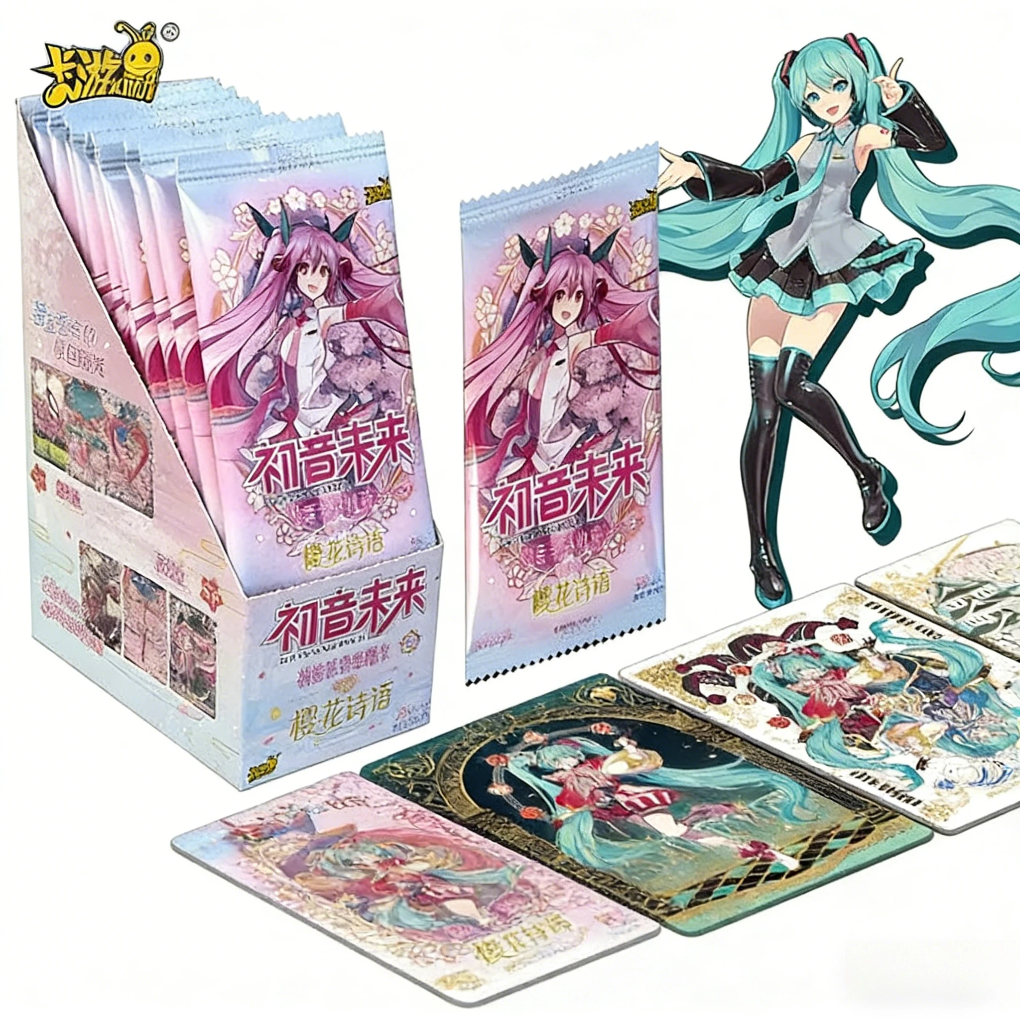 kayou-カワイイ初音ミクカードデッキ-正規品seスターターパック第5波-オタク向けレアシャイニーキャラクターカード（今話題）