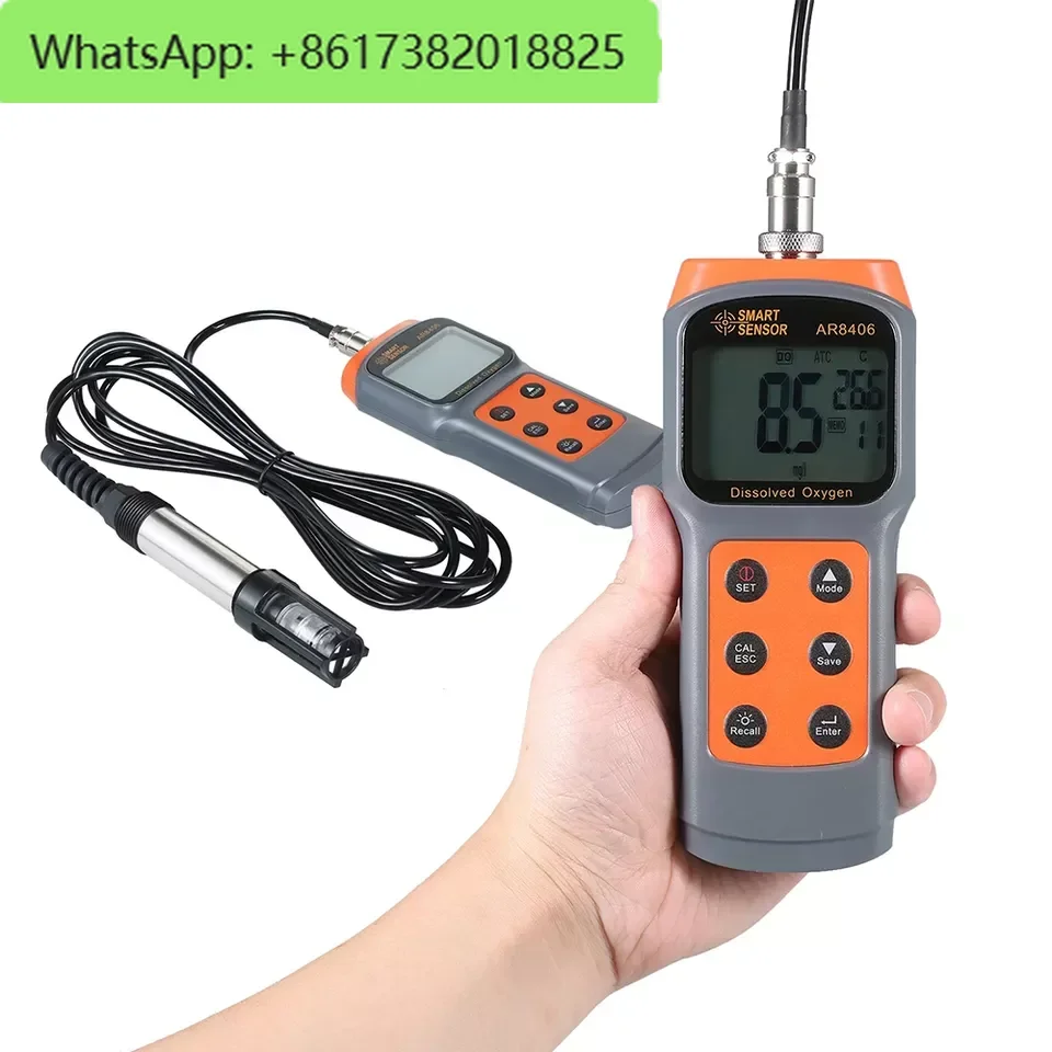 SMART SENSOR AR8406 Professional Digital Display Dissolved Oxygen Meter Water Quality Tester