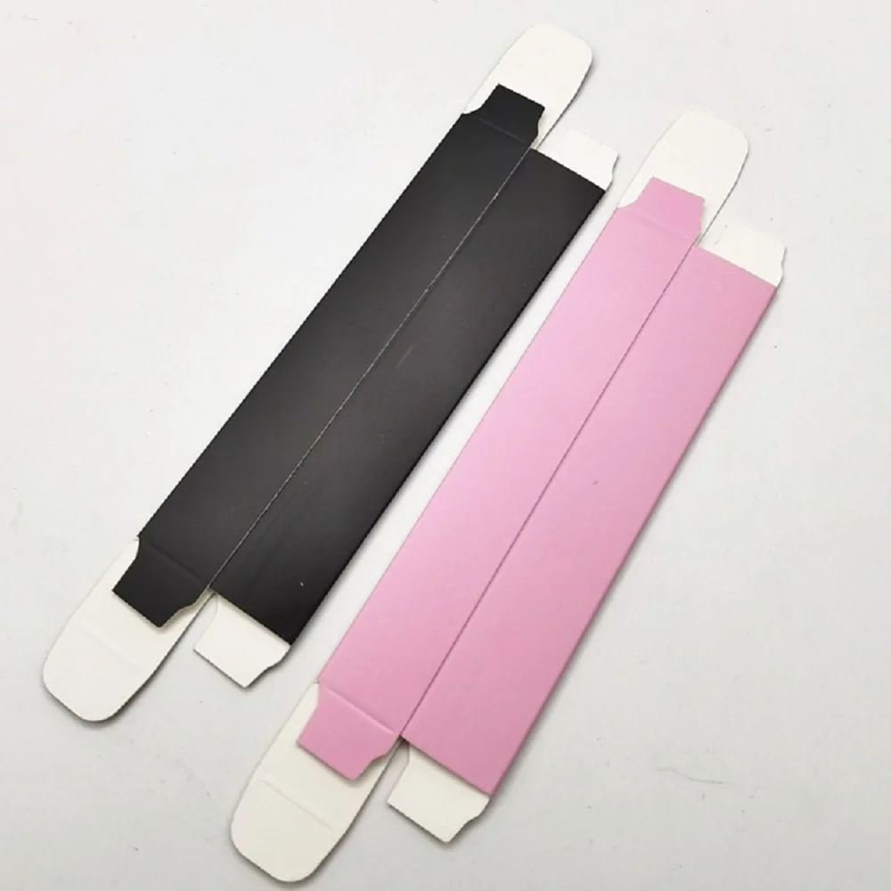 18*109mm 10ml lip gloss tubes Mascara tubes Paper Packing Box Pink White Black Cosmetic packing Container