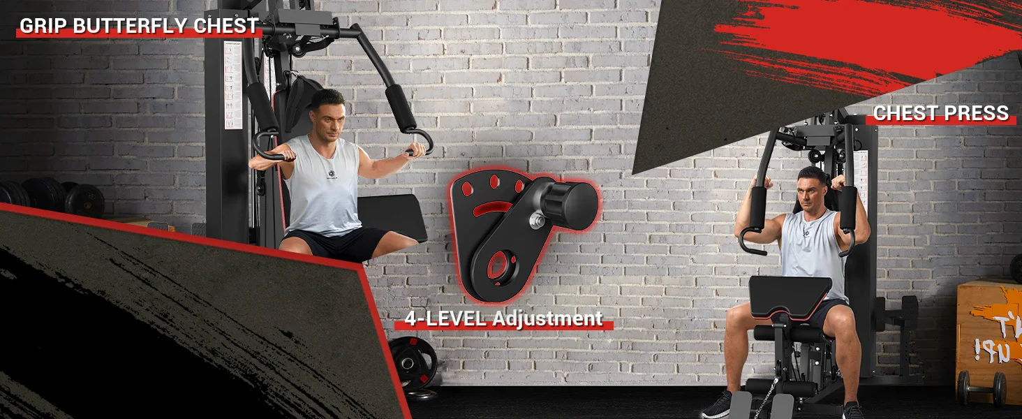 home gym workout machine system