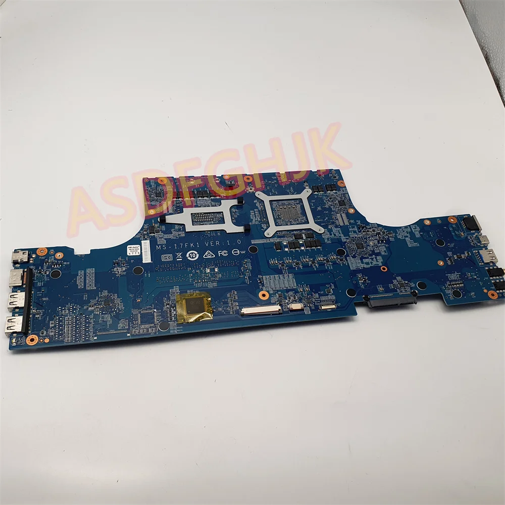 Original Mainboard For MSI MS-17FK1 MS-17FK Laptop Motherboard R5 4600H 4th Gen RX5300M/V3G RX5500M/V4G  Tested OK Fast Shipping