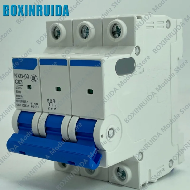 Brand new original Three phase air switch NXB-63 3P 6A 10A 16A 20A 25A 32A 40A 50A 63A