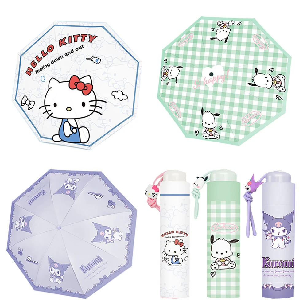 

Genuine Anime Peripherals Umbrellas Character Multiple Styles Cute Cartoon Pattern Sunshade and UV Protection Umbrellas Gifts