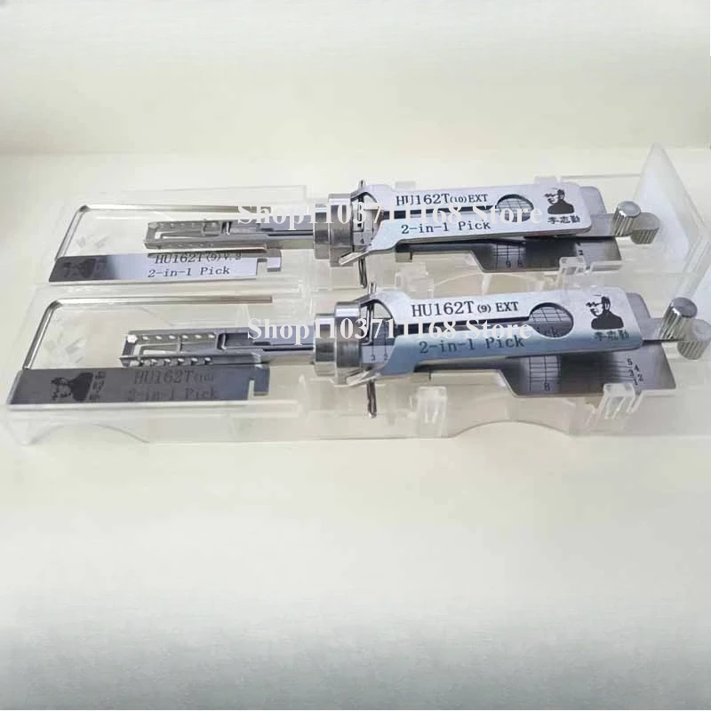 

1PCS Lishi 2-in-1 HU162T(9) EXT HU162T(10) EXT Decoder and Pick for VW for Audi Locksmith Picking Tools Ganzua Car Lock Picking